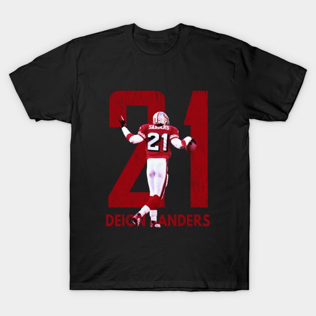 Deion Sanders - Prime Time T-Shirt by redfancy